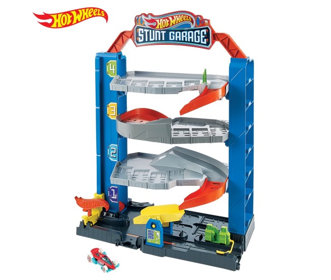 Hot wheels garajul cu cascadorii Hot wheels garajul cu cascadorii