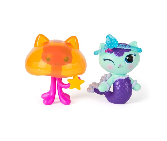 Gabbys dollhouse filmul set 2 figurine mercat si pisicuta meduza si accesorii Gabbys dollhouse filmul set 2 figurine mercat si pisicuta meduza si accesorii