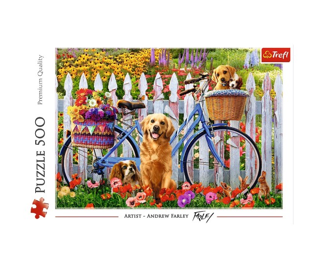 Puzzle trefl 500 aventura catelusilor Puzzle trefl 500 aventura catelusilor