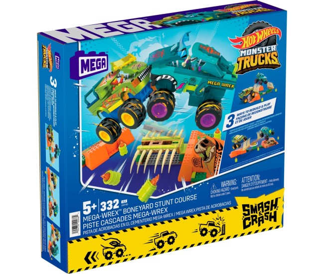 Hot wheels monster truck mega bloks set mega wrex Hot wheels monster truck mega bloks set mega wrex