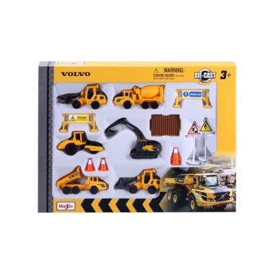 Maisto set utilaje de constructii volvo