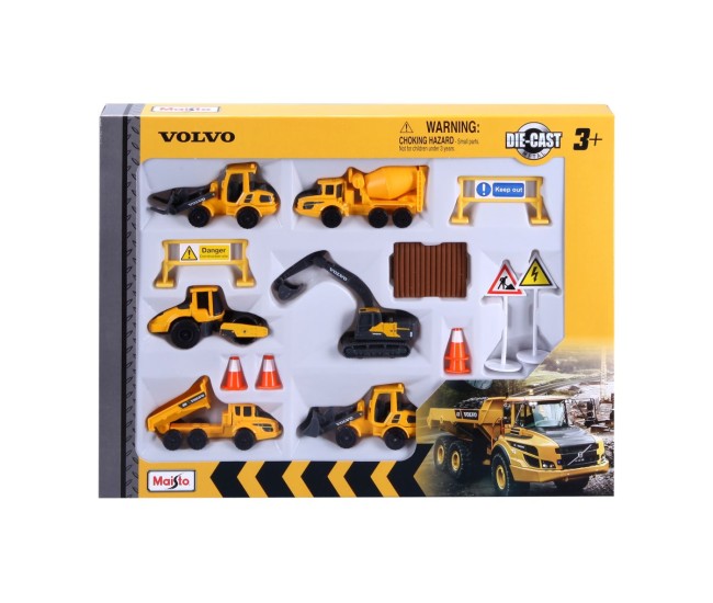 Maisto set utilaje de constructii volvo Maisto set utilaje de constructii volvo