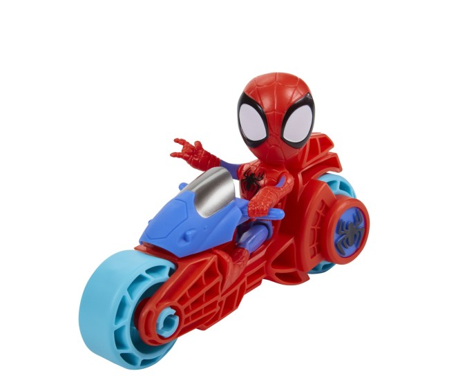 Spidey prietenii extraordinari set motocicleta si figurina spidey 10cm Spidey prietenii extraordinari set motocicleta si figurina spidey 10cm