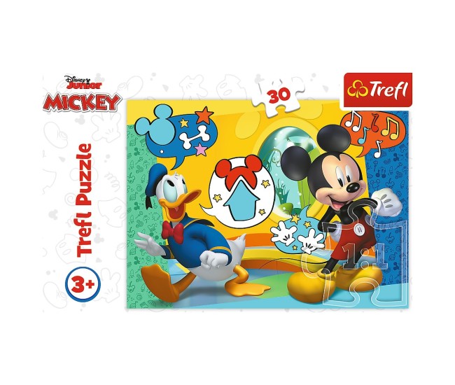 Puzzle trefl 30 disney mickey mouse Puzzle trefl 30 disney mickey mouse