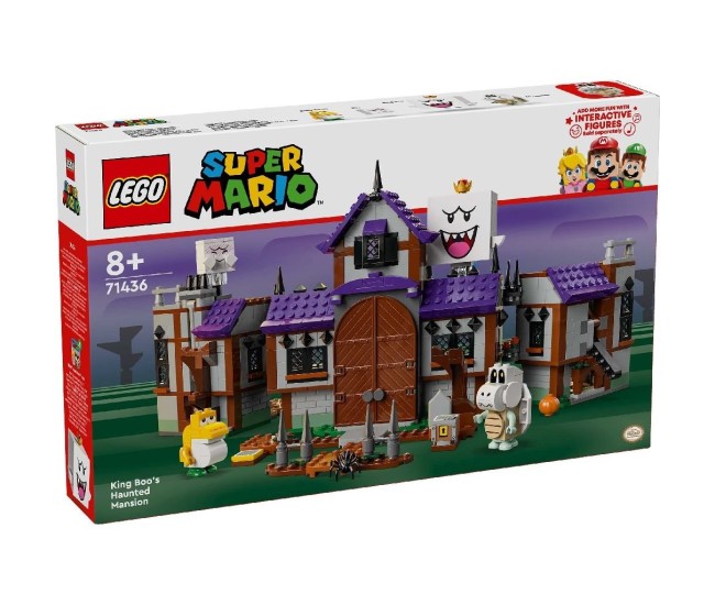 Lego super mario conacul bantuit al lui king boo 71436 Lego super mario conacul bantuit al lui king boo 71436