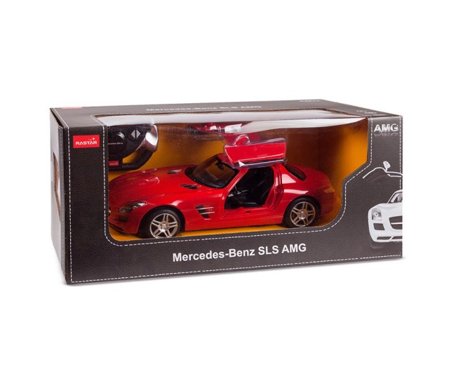 Masina cu telecomanda mercedes-benz sls rosu scara 1 la 14 Masina cu telecomanda mercedes-benz sls rosu scara 1 la 14