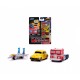 Transformers set 3 nano masinute metalice 4cm Transformers set 3 nano masinute metalice 4cm