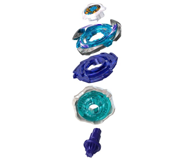 Beyblade x let it rip set lansator si roata courage dran s 6-60v Beyblade x let it rip set lansator si roata courage dran s 6-60v