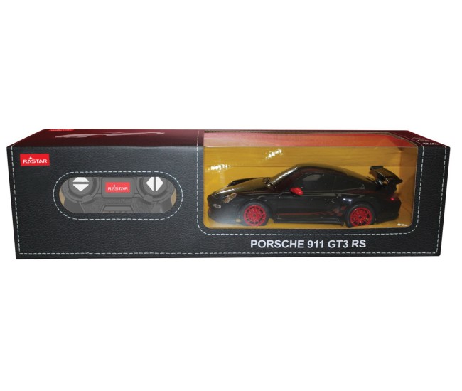 Masina cu telecomanda porsche gt3 rs negru rs scara 1 la 24 Masina cu telecomanda porsche gt3 rs negru rs scara 1 la 24