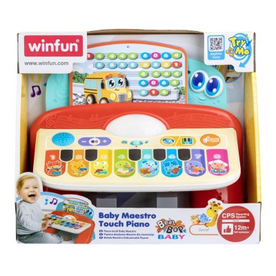 Winfun pian cu sunete si lumini cu 8 taste