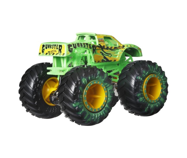 Hot wheels monster truck masinuta gunkster scara 1:64 Hot wheels monster truck masinuta gunkster scara 1:64