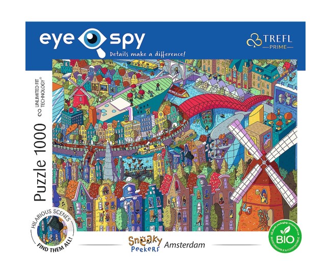 Puzzle trefl 1000 uft eye spy amsterdam Puzzle trefl 1000 uft eye spy amsterdam