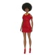 Papusa barbie fashionista mulatra cu par afro Papusa barbie fashionista mulatra cu par afro