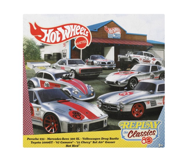 Hot wheels replay the classic set 7 masinute metalice scara 1 la 64 Hot wheels replay the classic set 7 masinute metalice scara 1 la 64