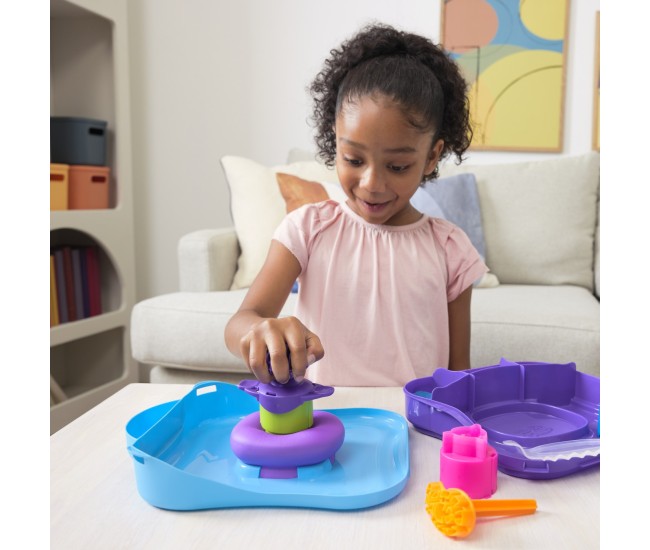 Kinetic sand set nisip squish motion Kinetic sand set nisip squish motion