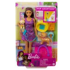 Barbie set papusa barbie pup adoption Barbie set papusa barbie pup adoption
