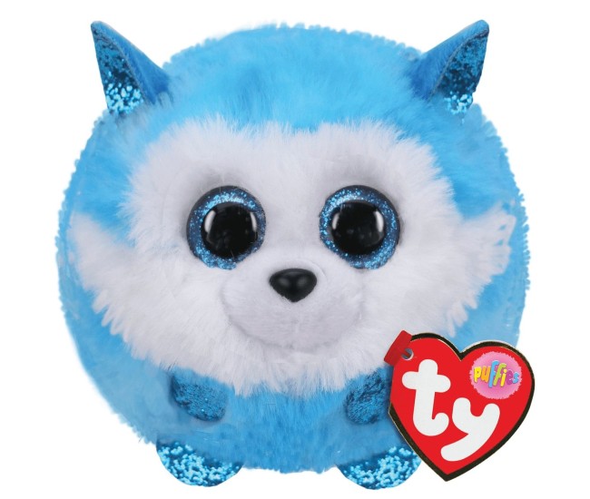 Plus ty 8cm beanie balls prince husky albastru Plus ty 8cm beanie balls prince husky albastru