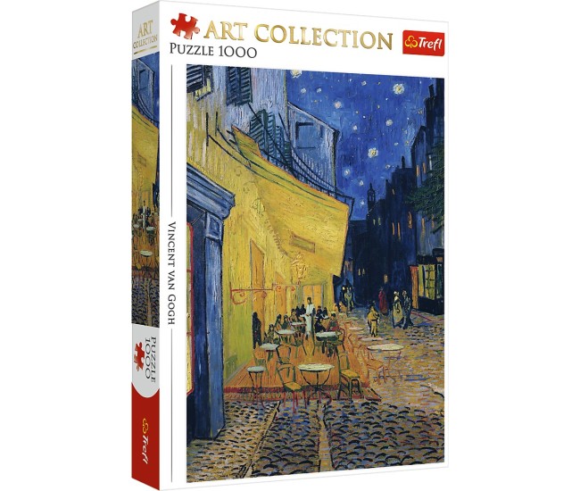 Puzzle trefl 1000 art collection vincent van gogh terasa cafenea noaptea Puzzle trefl 1000 art collection vincent van gogh terasa cafenea noaptea