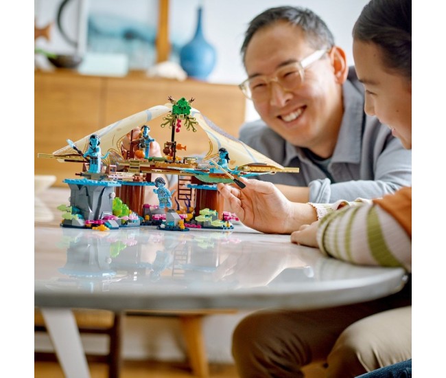 Lego avatar casa metkayina in recif 75578