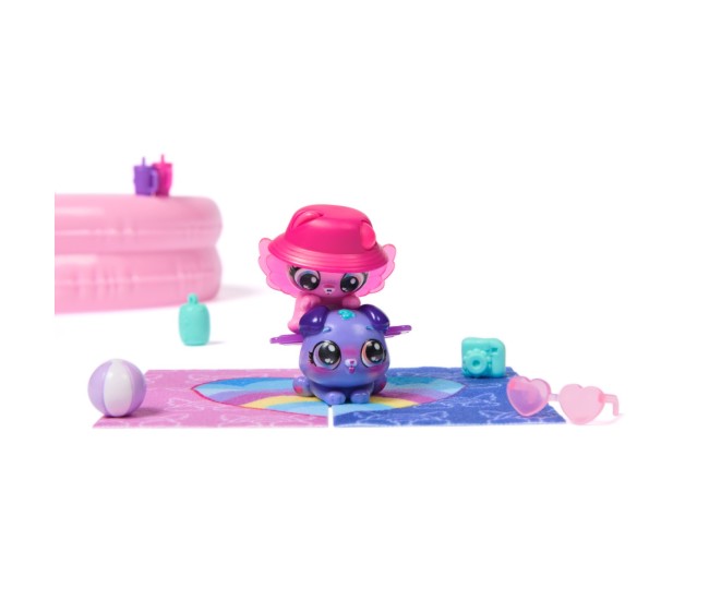 Hatchimals alive neon rainbow set petrecere la piscina Hatchimals alive neon rainbow set petrecere la piscina