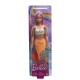 Barbie dreamtropia papusa sirena cu parul roz si coada portocalie Barbie dreamtropia papusa sirena cu parul roz si coada portocalie