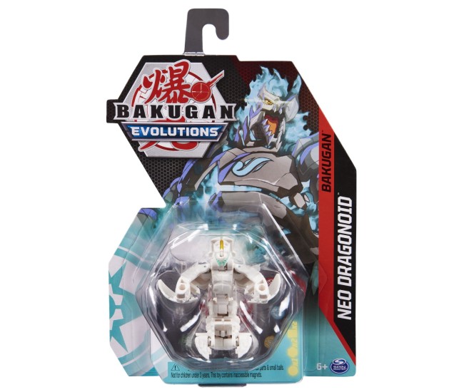 Bakugan s4 bila clasica neo dragonoid alb