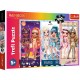 Puzzle trefl 100 rainbow high papusile deosebite Puzzle trefl 100 rainbow high papusile deosebite
