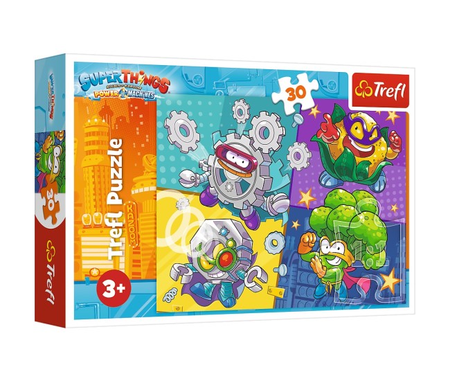 Puzzle trefl 30 superthings super eroii Puzzle trefl 30 superthings super eroii