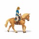 Papo figurina set cowgirl (vacarita) pe cal usa Papo figurina set cowgirl (vacarita) pe cal usa