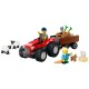 Lego city tractor de ferma rosu cu remorca si oi 60461 Lego city tractor de ferma rosu cu remorca si oi 60461