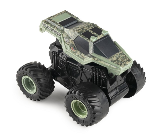 Monster jam soldier fortune seria click flip scara 1 la 43 Monster jam soldier fortune seria click flip scara 1 la 43