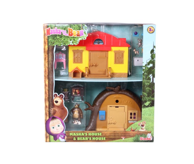Masha set casa mashei si casa ursului Masha set casa mashei si casa ursului