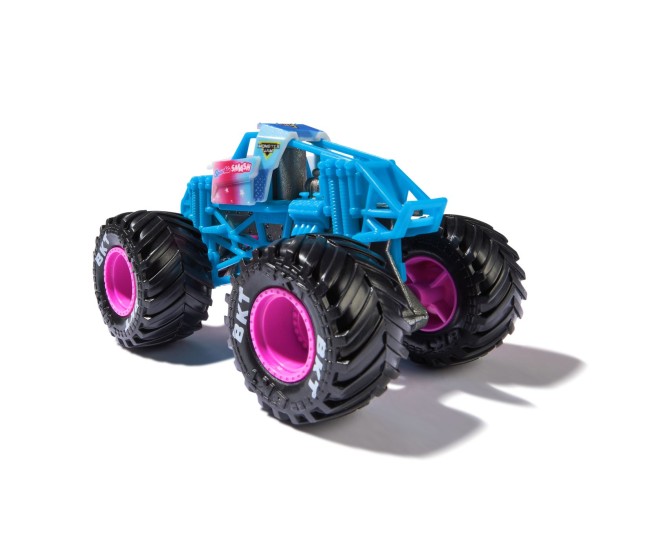 Monster jam masinuta metalica sparkle smash scara 1 la 64 Monster jam masinuta metalica sparkle smash scara 1 la 64