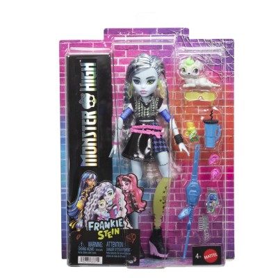 Monster high papusa frankie stein cu accesorii