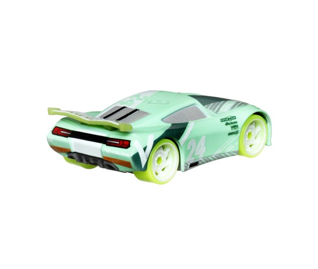 Cars glow racers masinuta metalica chase racelott 1:55 Cars glow racers masinuta metalica chase racelott 1:55