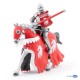 Papo figurina cavaler cu sulita si scut rosu Papo figurina cavaler cu sulita si scut rosu