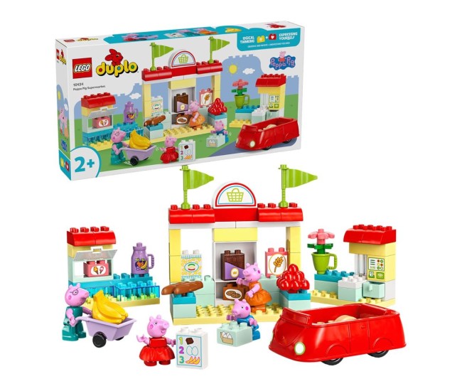 Lego duplo supermarketul purcelusei peppa 10434 Lego duplo supermarketul purcelusei peppa 10434