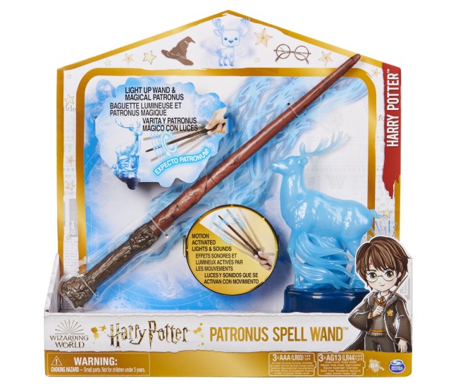 Harry potter wizarding world patronus spell wand bagheta lui harry 33cm Harry potter wizarding world patronus spell wand bagheta lui harry 33cm