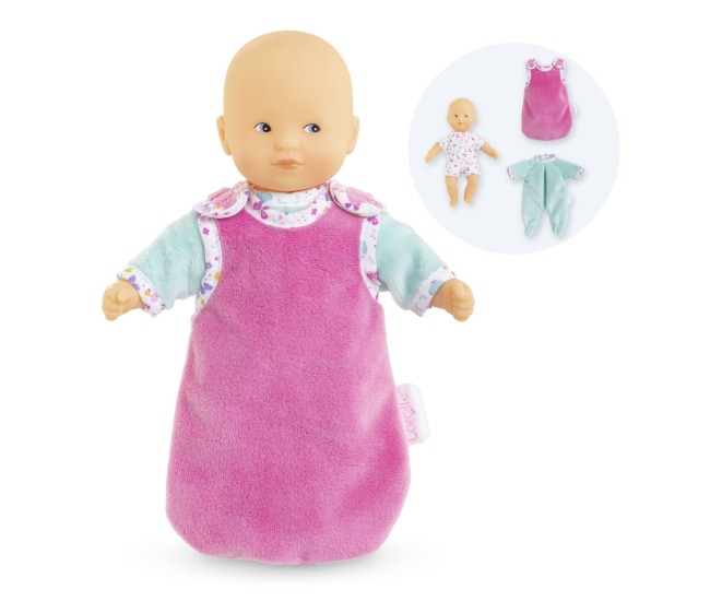 Corolle mpp set bebelusul calin noapte buna alb 20cm Corolle mpp set bebelusul calin noapte buna alb 20cm