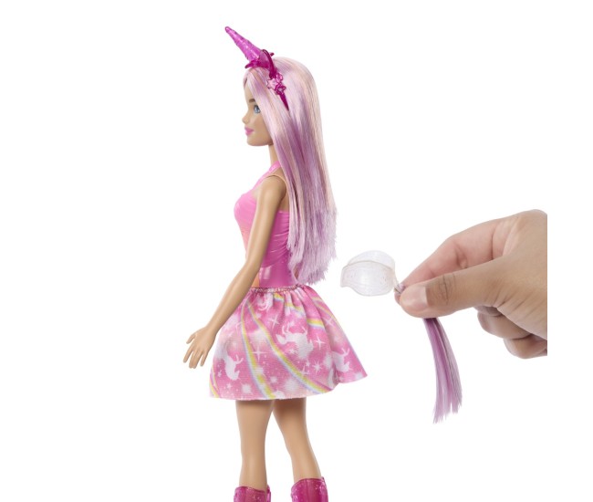 Barbie papusa barbie cu accesorii magice de unicorn Barbie papusa barbie cu accesorii magice de unicorn
