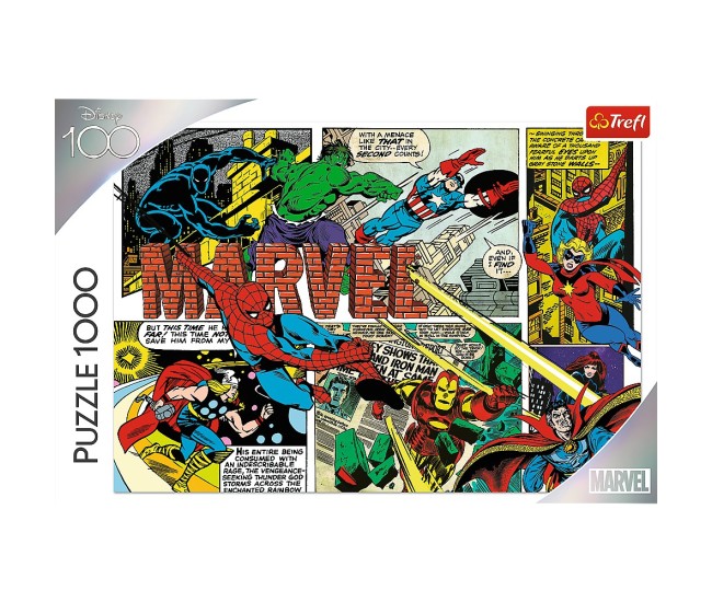 Puzzle trefl 1000 disney 100 eroii marvel Puzzle trefl 1000 disney 100 eroii marvel