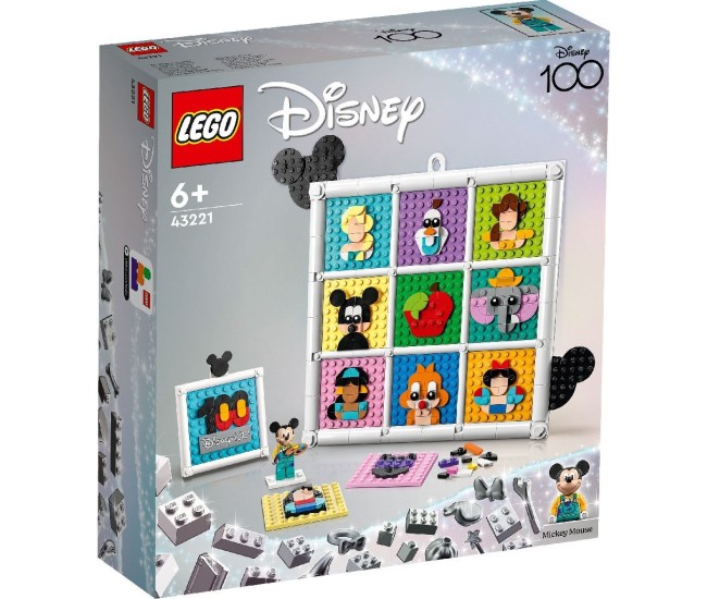 Lego disney classic 100 de ani de figuri emblematice de animatie disney 43221 Lego disney classic 100 de ani de figuri emblematice de animatie disney 43221