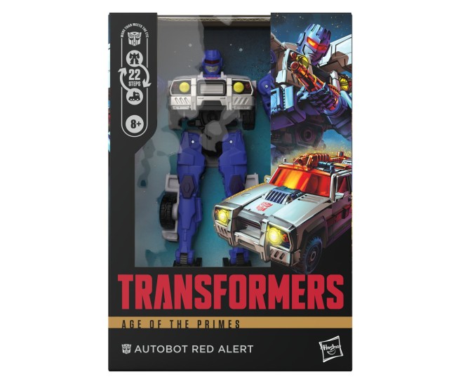 Transformers age of the primes robot autobot red alert convertibil Transformers age of the primes robot autobot red alert convertibil