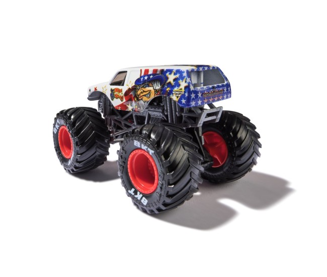 Monster jam masinuta metalica jester scara 1 la 64 Monster jam masinuta metalica jester scara 1 la 64