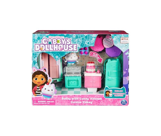Gabbys dollhouse casa de lux cofetaria lui cakey