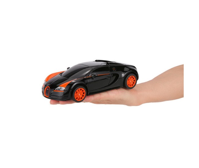 Masina cu telecomanda bugatti grand sport vitesse negru cu scara 1 la 24 Masina cu telecomanda bugatti grand sport vitesse negru cu scara 1 la 24