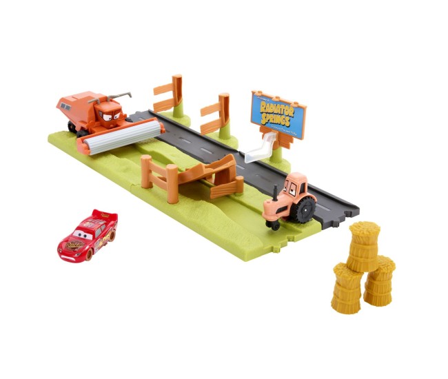 Cars set de joaca pista de acrobatii frank escape si stunt race Cars set de joaca pista de acrobatii frank escape si stunt race