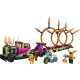 Lego city camion de cascadorie si provocarea cercurilor de foc 60357