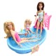 Barbie set papusa barbie blonda si piscina Barbie set papusa barbie blonda si piscina
