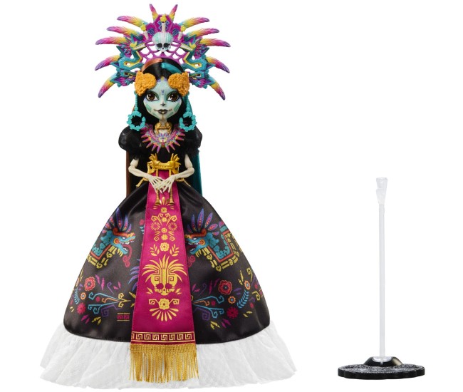 Monster high skullector papusa skelita calaveras editia dia de muertos Monster high skullector papusa skelita calaveras editia dia de muertos